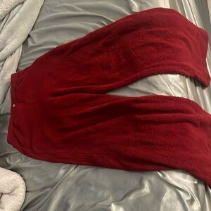 fuzzy long sweatpants from yitty.